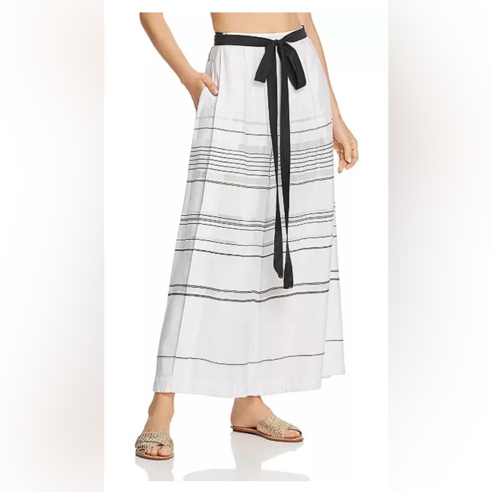 Proenza Schouler Striped Swim Cover-Up Palazzo Pants medium $395